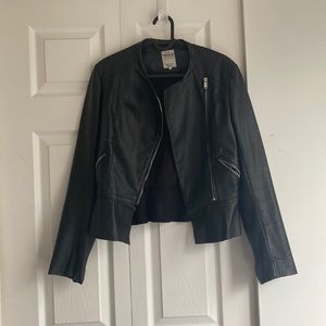 Zara leather jacket.